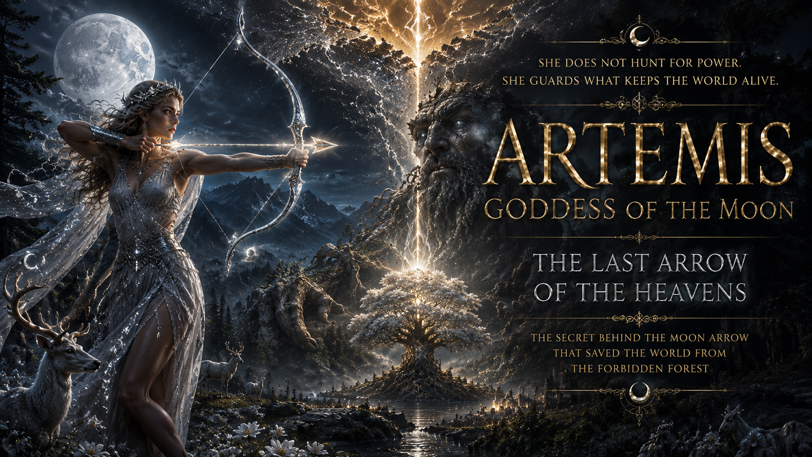artemis goddes Legenda Artemis yang jarang diketahui. Rahasia panah bulan dan Hutan Sylvanor mengungkap mengapa Dewi Bulan menjaga keseimbangan dunia.