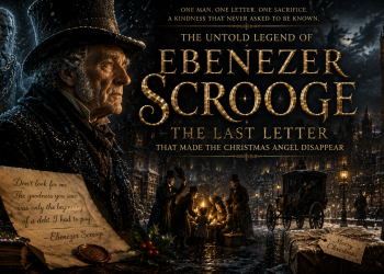 Legenda Ebenezer Scrooge yang jarang diketahui. Misteri surat terakhir dan pengorbanan Malaikat Natal yang menghilang tanpa jejak di London.