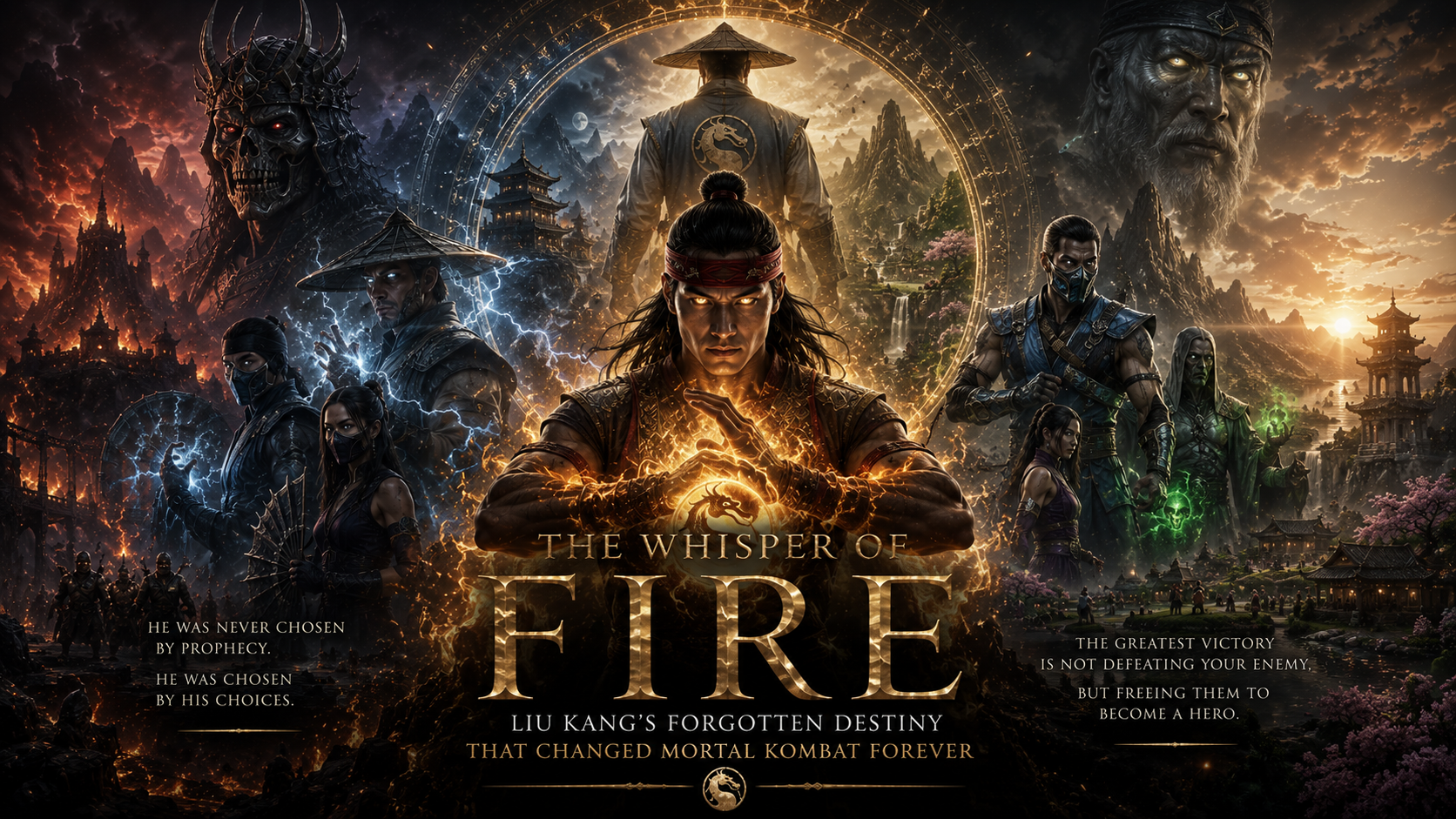 liu kang Mortal Kombat Discover the untold official story of Liu Kang, the hidden truth behind the Fire God, and why Earthrealm's greatest hero was never meant to become its protector.