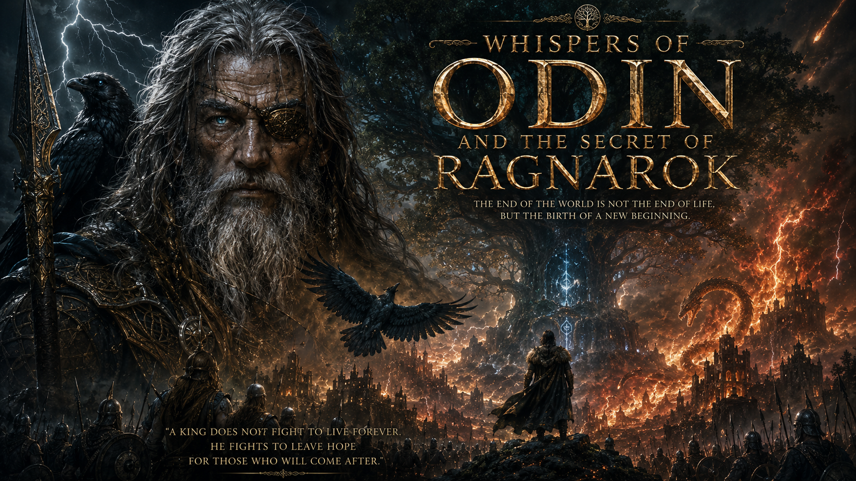 Legenda Odin yang jarang diketahui. Rahasia Ragnarok ternyata bukan akhir dunia, melainkan awal kehidupan baru yang disembunyikan selama ribuan tahun.