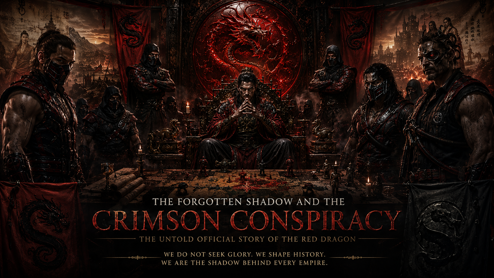 Discover the untold official story of the Red Dragon, Mortal Kombat's oldest secret clan that manipulated history long before the Black Dragon existed.