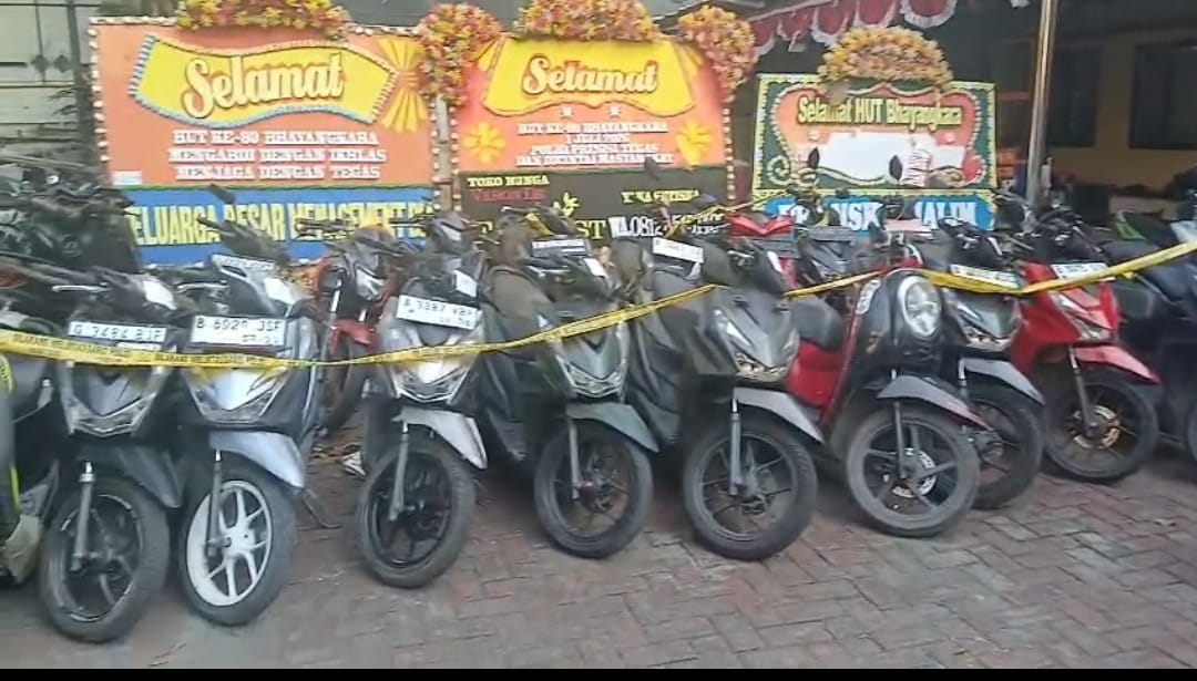 Modus Baru Penyelundupan Motor Curian ke Sumatra Berhasil Digagalkan Polisi