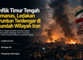 Konflik Timur Tengah kembali memanas setelah serangkaian ledakan terdengar di Iran menyusul serangan militer Amerika Serikat ke sejumlah wilayah.
