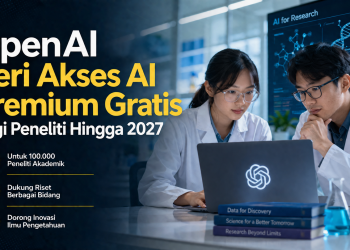 OpenAI meluncurkan program akses ChatGPT gratis bagi 100.000 peneliti akademik hingga 2027 untuk mendukung riset di berbagai bidang ilmiah.