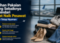 Kenali pakaian yang sebaiknya tidak digunakan saat naik pesawat agar perjalanan lebih nyaman, aman, dan tetap praktis selama penerbangan.