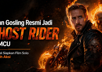 Ryan Gosling resmi bergabung dengan Marvel Cinematic Universe sebagai Ghost Rider. Film solo karakter ikonik ini dijadwalkan tayang pada 2028.