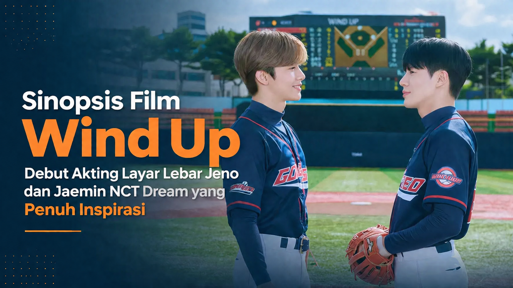 Sinopsis Film Wind Up, Debut Akting Layar Lebar Jeno dan Jaemin NCT Dream yang Penuh Inspirasi