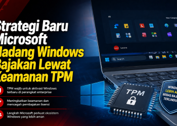 Microsoft memperbarui sistem aktivasi Windows dengan teknologi TPM untuk meningkatkan keamanan dan menekan praktik pembajakan lisensi di lingkungan enterprise.