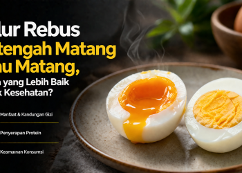 Telur rebus setengah matang dan matang memiliki kandungan gizi yang hampir sama. Simak perbedaan manfaat, penyerapan protein, dan tingkat keamanannya.