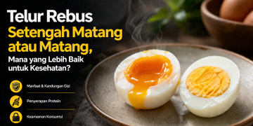 Telur rebus setengah matang dan matang memiliki kandungan gizi yang hampir sama. Simak perbedaan manfaat, penyerapan protein, dan tingkat keamanannya.