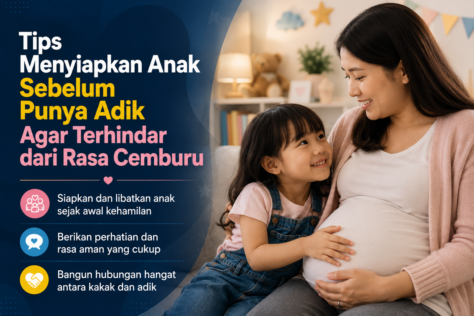 Tips Menyiapkan Anak Sebelum Punya Adik Agar Terhindar dari Rasa Cemburu