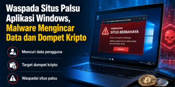 Peneliti keamanan mengungkap situs palsu yang meniru aplikasi Windows populer untuk menyebarkan malware pencuri data dan aset kripto.
