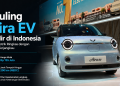 Wuling Aira EV resmi hadir di Indonesia dengan harga mulai Rp 155 juta. Simak spesifikasi, jarak tempuh, fitur keselamatan, dan pilihan variannya.