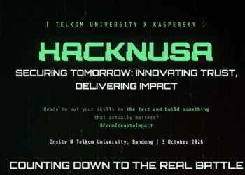 Telkom University dan Kaspersky membuka pendaftaran HackNusa 2026. Simak jadwal, kategori lomba, hadiah, dan syarat mengikuti hackathon keamanan siber nasional.
