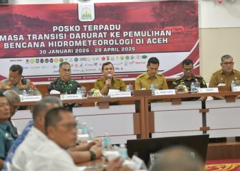 Aceh memasuki fase rehabilitasi dan rekonstruksi pascabencana mulai Agustus 2026 dengan rencana pemulihan senilai Rp58,9 triliun hingga 2028.