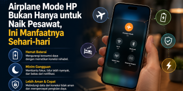 Airplane Mode HP tidak hanya berguna saat naik pesawat. Ketahui fungsi, manfaat, dan waktu terbaik mengaktifkannya untuk penggunaan sehari-hari.