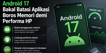 Android 17 memperketat batas penggunaan memori aplikasi agar HP tetap responsif. Aplikasi yang boros RAM bisa diperlambat hingga dihentikan sistem.