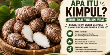 Kimpul menjadi bahan pangan lokal yang viral di TikTok. Simak pengertian, kandungan gizi, manfaat, dan alasan umbi ini mulai banyak diminati.