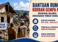 BNPB menyiapkan bantuan perbaikan rumah bagi korban gempa NTT. Bantuan diberikan sesuai tingkat kerusakan setelah pendataan dan verifikasi selesai.