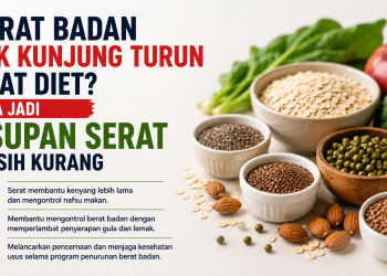 Berat badan sulit turun meski sudah diet? Kurang serat bisa menjadi penyebabnya. Simak penjelasan dokter mengenai manfaat serat untuk program penurunan berat badan.