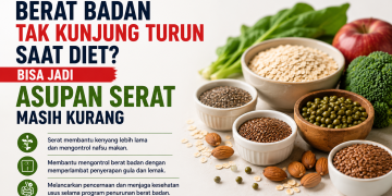 Berat badan sulit turun meski sudah diet? Kurang serat bisa menjadi penyebabnya. Simak penjelasan dokter mengenai manfaat serat untuk program penurunan berat badan.
