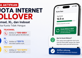 Simak cara mengaktifkan kuota internet rollover di Telkomsel, XL, dan Indosat agar sisa kuota tetap bisa digunakan pada periode berikutnya.