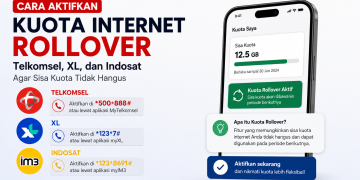 Simak cara mengaktifkan kuota internet rollover di Telkomsel, XL, dan Indosat agar sisa kuota tetap bisa digunakan pada periode berikutnya.