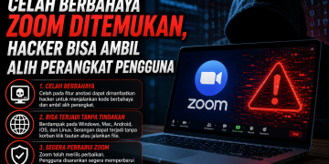 Celah keamanan Zoom ditemukan pada berbagai perangkat dan bisa dimanfaatkan hacker untuk menjalankan kode berbahaya, mencuri data, hingga mengakses kamera.
