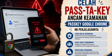 Peneliti keamanan menemukan celah Pass-ta-key pada Google Password Manager. Simak cara kerja serangan, siapa yang terdampak, dan risiko bagi pengguna Chrome.