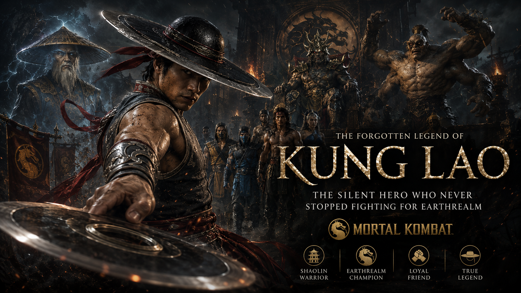 ChatGPT Image Aug 1, 2026, 03_42_28 PM Discover the official story of Kung Lao, the legendary Shaolin warrior who carried an ancient legacy, fought beside Liu Kang, and sacrificed everything for Earthrealm.