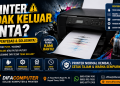 Printer tidak keluar tinta? Kenali penyebab dan solusi printer tidak mencetak, mulai dari tinta, cartridge, print head, hingga perawatan.