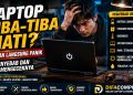 Laptop tiba-tiba mati? Kenali penyebab laptop mati mendadak, mulai dari baterai, charger, overheat, hingga masalah hardware dan cara mengatasinya.