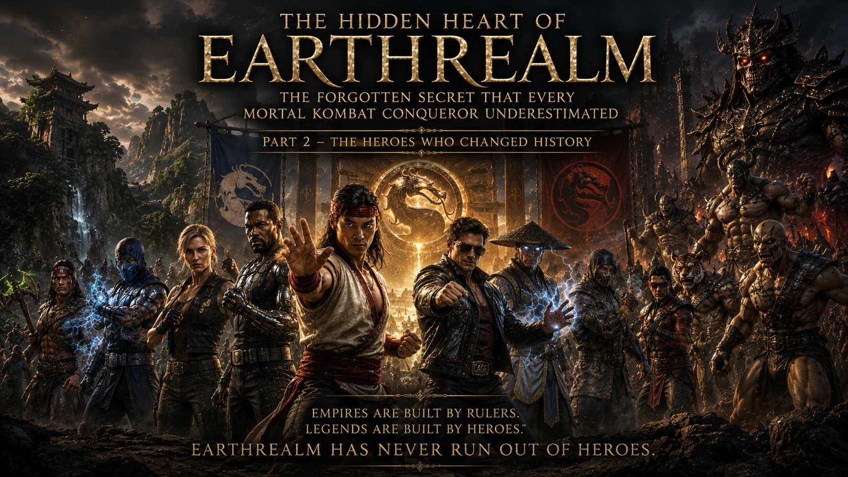 Discover the official story of Earthrealm in Mortal Kombat and the hidden truth behind the realm that repeatedly defeated gods, emperors, and sorcerers.