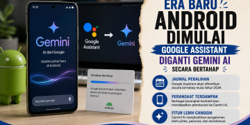 Google mulai menghentikan Google Assistant di perangkat Android dan menggantinya dengan Gemini AI. Simak jadwal, perangkat terdampak, dan perubahan fiturnya.