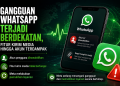 WhatsApp mengalami dua gangguan dalam waktu berdekatan. Pengguna melaporkan akun dinonaktifkan hingga fitur kirim media tidak berfungsi. Meta melakukan pemulihan layanan.