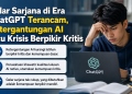 Ketergantungan mahasiswa pada ChatGPT memunculkan kekhawatiran terhadap kemampuan berpikir kritis, membaca, menulis, dan kesiapan masuk dunia kerja.