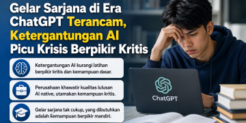 Ketergantungan mahasiswa pada ChatGPT memunculkan kekhawatiran terhadap kemampuan berpikir kritis, membaca, menulis, dan kesiapan masuk dunia kerja.
