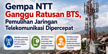 Sebanyak 200 BTS di 10 kabupaten dan kota di NTT terdampak gempa. Komdigi bersama operator seluler mempercepat pemulihan jaringan.