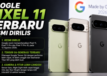 Google resmi meluncurkan Pixel 11 Series dengan Tensor G6, kamera baru, fitur AI Gemini, layar lebih terang dan dukungan pembaruan selama tujuh tahun.