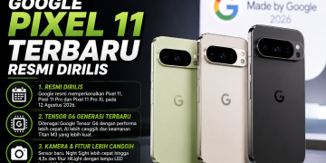 Google resmi meluncurkan Pixel 11 Series dengan Tensor G6, kamera baru, fitur AI Gemini, layar lebih terang dan dukungan pembaruan selama tujuh tahun.