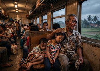 kisah haru di dalam kereta