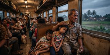 kisah haru di dalam kereta