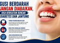 Gusi berdarah saat menyikat gigi jangan selalu dianggap sepele. Kondisi ini dapat berkaitan dengan penyakit gusi, diabetes, dan kesehatan jantung.