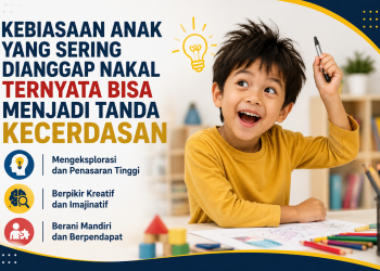 Tidak semua kebiasaan anak yang dianggap nakal merupakan perilaku negatif. Simak penjelasan mengenai tanda-tanda anak cerdas yang sering disalahartikan.