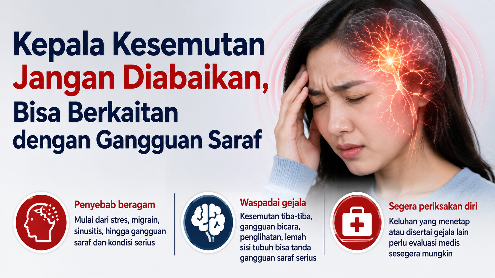 Kepala Kesemutan Jangan Diabaikan, Bisa Berkaitan dengan Gangguan Saraf