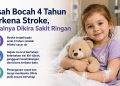 Anak 4 tahun di Skotlandia mengalami stroke yang diduga berkaitan dengan infeksi cacar air. Simak gejala awal yang dialami sebelum mendapat diagnosis.