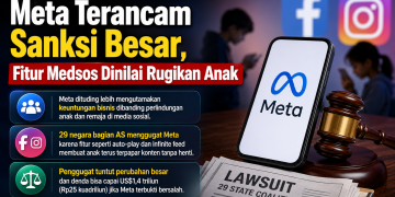 Meta dituding lebih mengutamakan keuntungan daripada keselamatan anak. Gugatan 29 negara bagian AS menyoroti fitur Instagram dan Facebook.