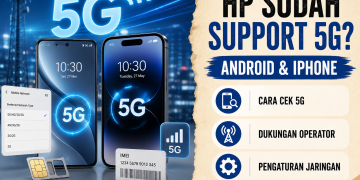 Cari tahu cara mengecek HP sudah support 5G atau belum melalui spesifikasi, pengaturan jaringan, IMEI, dan dukungan frekuensi operator.