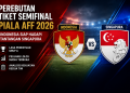 Timnas Indonesia menghadapi Singapura pada laga penentuan Grup A Piala AFF 2026. Simak peluang lolos, jadwal pertandingan, dan analisis kekuatan kedua tim.