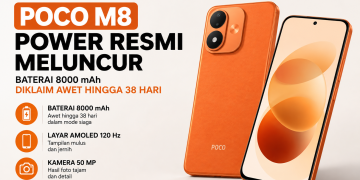 Poco M8 Power resmi hadir dengan baterai 8000 mAh, layar AMOLED 120 Hz, Snapdragon 4 Gen 4, dan kamera 50 MP. Simak spesifikasi serta harganya.